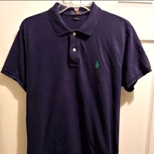 Ralph Lauren Solid Blue Youth Teen size XL Polo Shirt